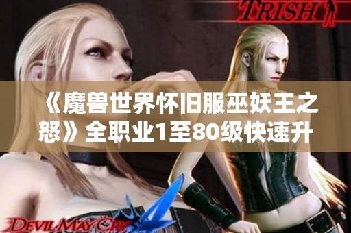 《魔兽世界怀旧服巫妖王之怒》全职业1至80级快速升级攻略分享