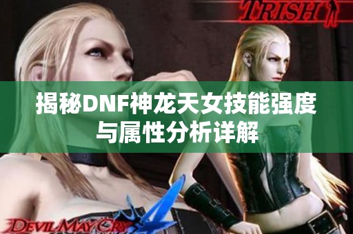 揭秘DNF神龙天女技能强度与属性分析详解