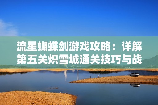 流星蝴蝶剑游戏攻略：详解第五关炽雪城通关技巧与战略