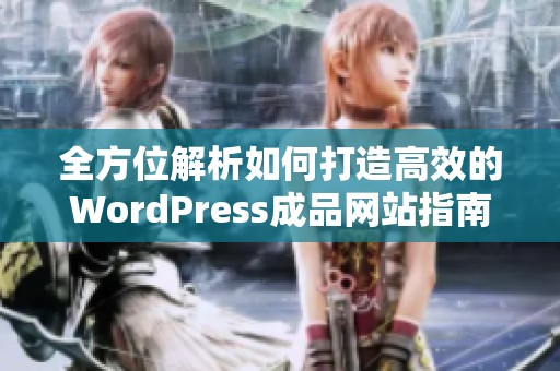 全方位解析如何打造高效的WordPress成品网站指南