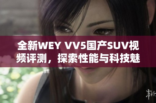 全新WEY VV5国产SUV视频评测，探索性能与科技魅力