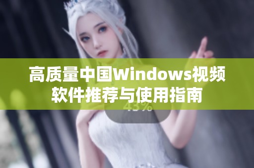 高质量中国Windows视频软件推荐与使用指南