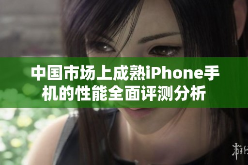 中国市场上成熟iPhone手机的性能全面评测分析