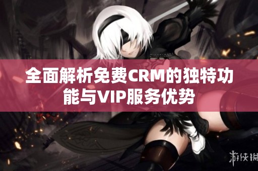 全面解析免费CRM的独特功能与VIP服务优势