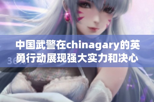 中国武警在chinagary的英勇行动展现强大实力和决心